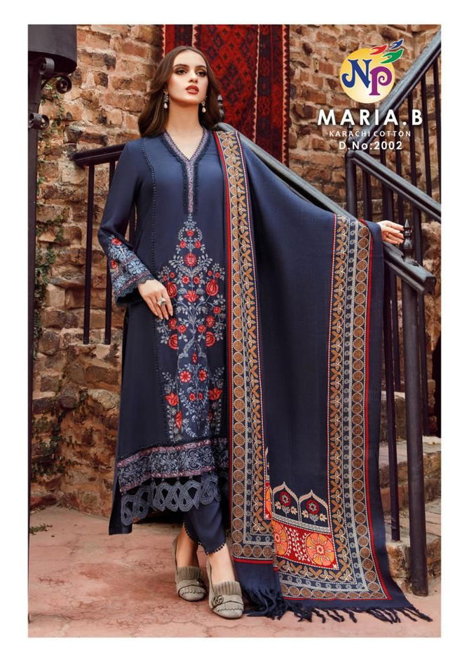 Maria B Vol 2 By Np Printed Karachi Cotton Dress Material Wholesale Shop In Surat